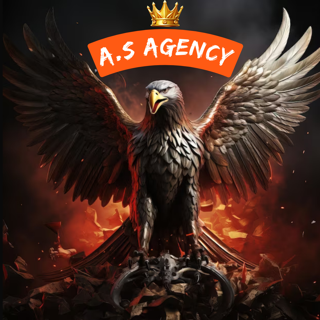 A.S AGENCY LOGO